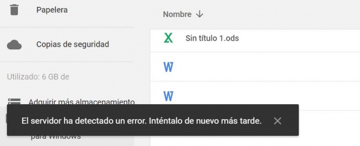 Imagen - Google Drive, ca&iacute;do para muchos usuarios
