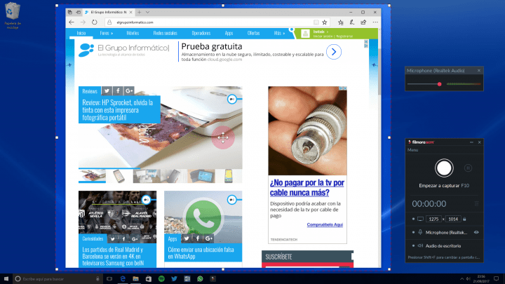 Imagen - Review: Filmora Scrn, graba f&aacute;cilmente tu pantalla para juegos o tutoriales