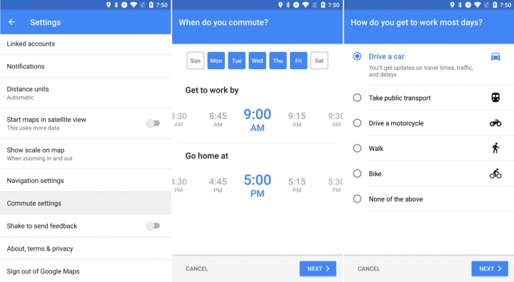 Imagen - Google Maps mejorará los recorridos diarios al trabajo