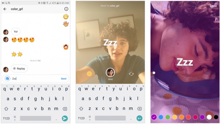 Imagen - Instagram a&ntilde;ade fotos a los mensajes de texto de los Direct