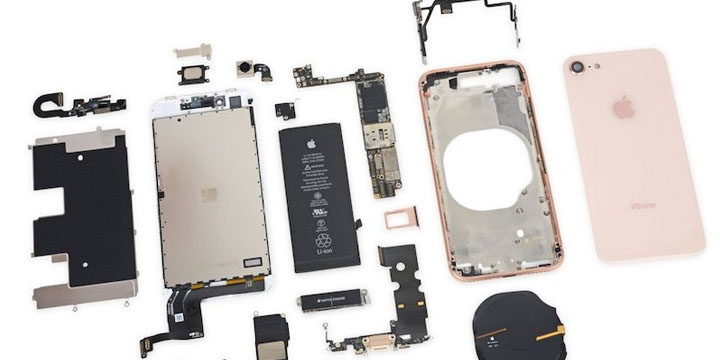 Imagen - Conoce los componentes del interior del iPhone 8