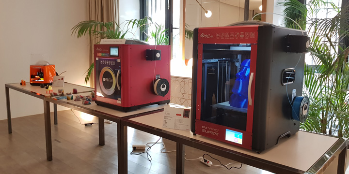 Imagen - XYZprinting presenta en Espa&ntilde;a su gama Da Vinci de impresoras 3D, con una a todo color