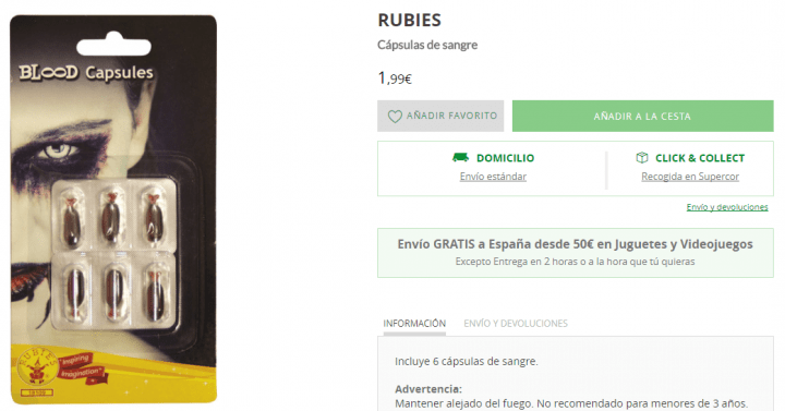 Imagen - 5 webs donde comprar maquillaje y accesorios para Halloween