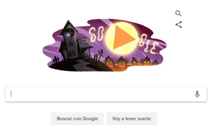 Imagen - Google celebra Halloween con un Doodle en vídeo