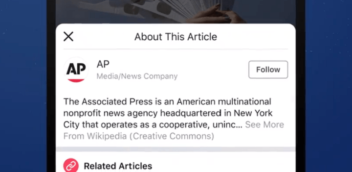 Imagen - Facebook enlazará a Wikipedia para combatir las noticias falsas