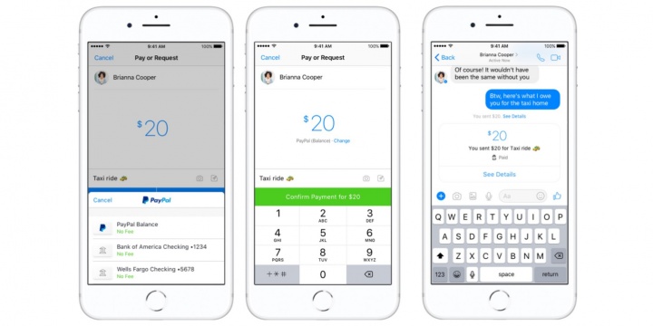 Imagen - Facebook Messenger te permitirá enviar dinero a tus amigos con PayPal