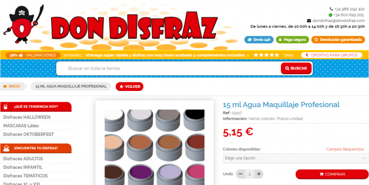 Imagen - 5 webs donde comprar maquillaje y accesorios para Halloween