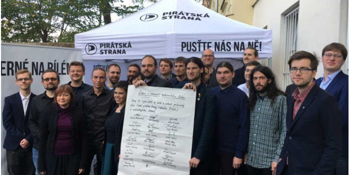 Imagen - El Partido Pirata se convierte en el tercer partido de Rep&uacute;blica Checa