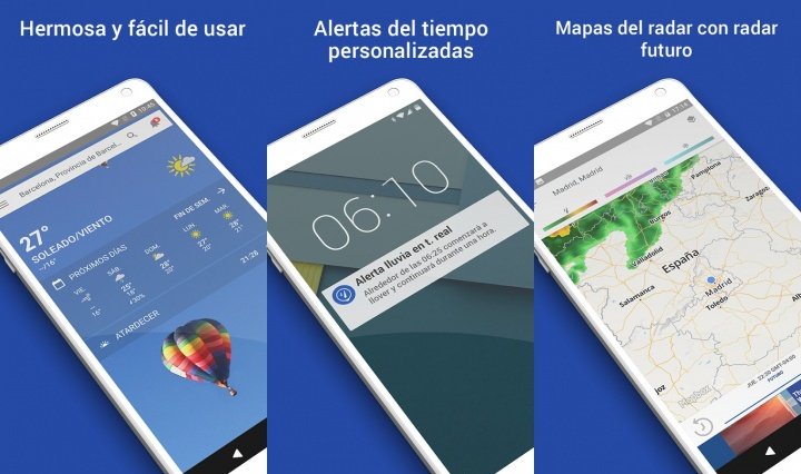Imagen - 7 mejores apps para consultar el tiempo