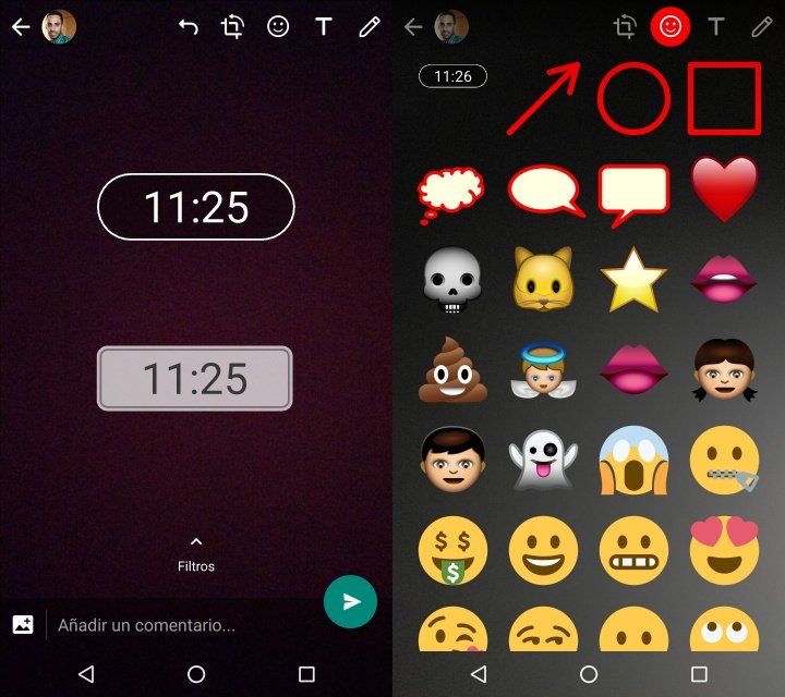 Imagen - WhatsApp beta a&ntilde;ade un sticker animado en los Estados