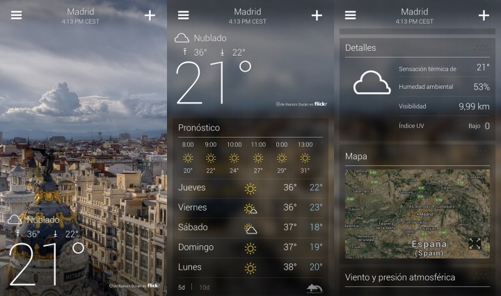 Imagen - 7 mejores apps para consultar el tiempo
