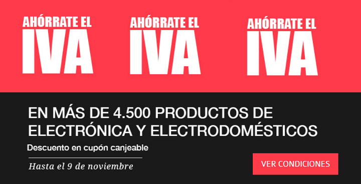 Imagen - Ahórrate el IVA en Carrefour hasta el 9 de noviembre