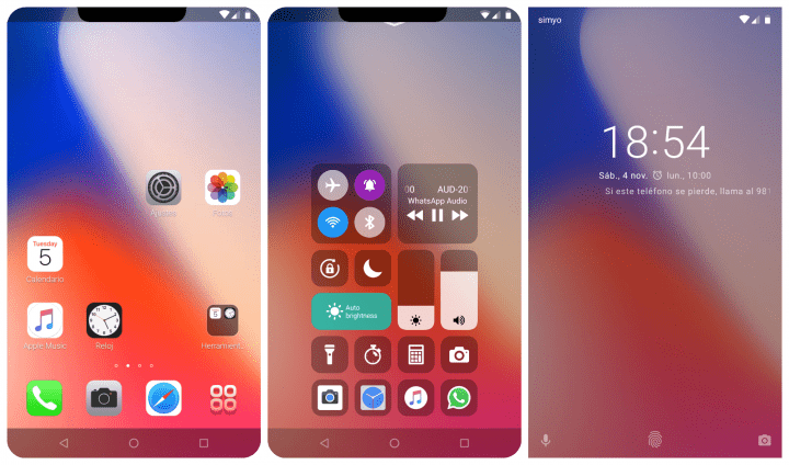 Imagen - Cómo convertir tu Android en un iPhone X