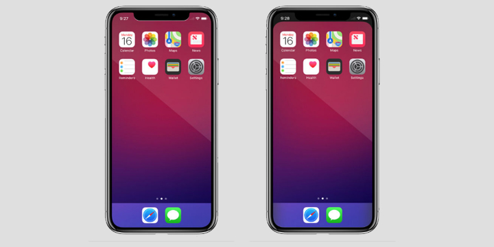Imagen - Elimina la muesca del iPhone para la cámara con esta app