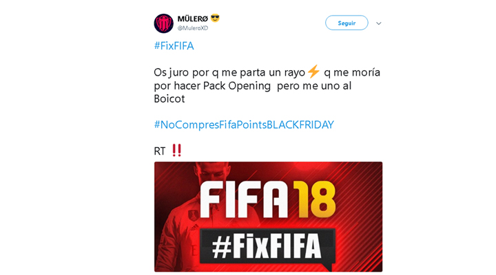 Imagen - FIFA 18 sufre un boicot durante el Black Friday