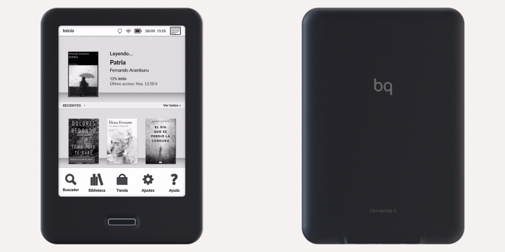 Imagen - BQ Cervantes 4, un nuevo eReader de 6 pulgadas con modo noche