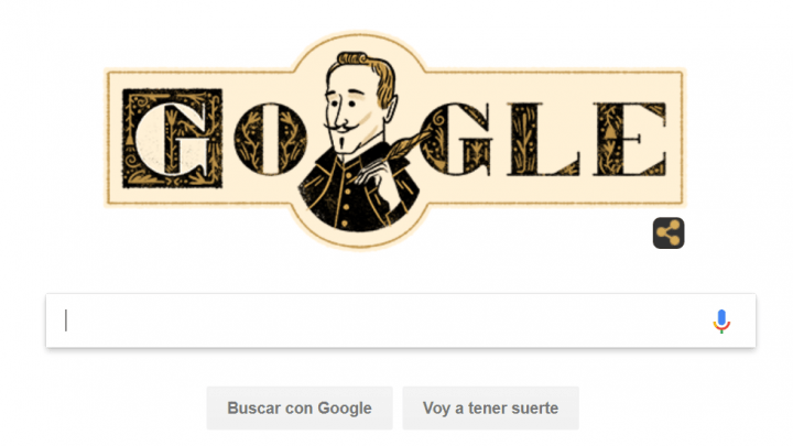Imagen - Google celebra el 455 aniversario del nacimiento de Lope de Vega con un Doodle