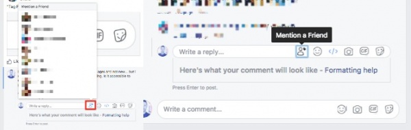 Imagen - Facebook añadiría un nuevo sistema para mencionar amigos