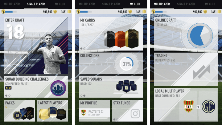 Imagen - FUT 18 Draft, entrena tu equipo de f&uacute;tbol con este simulador para Android