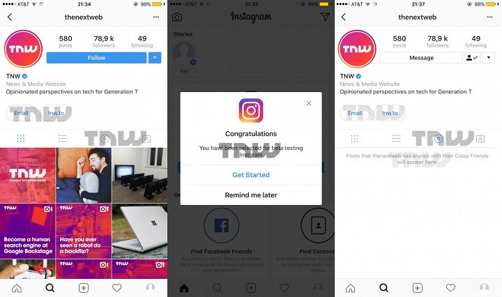 Imagen - Instagram trabaja en GIFs, compartir por WhatsApp, guardar Stories y mucho más