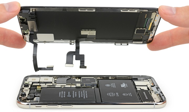 Imagen - iPhone X por dentro: diseño con 2 baterías y fácil de reparar