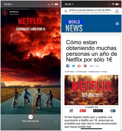 Imagen - Netflix no ofrece suscripciones de 1 año por un 1 euro en Instagram Stories