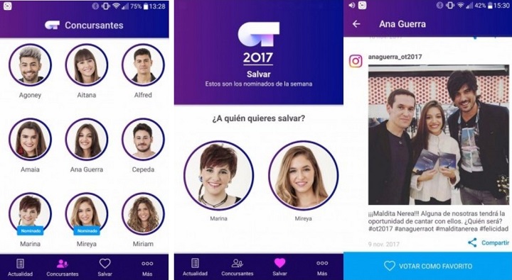 Imagen - C&oacute;mo votar gratis a trav&eacute;s de la app de OT 2017