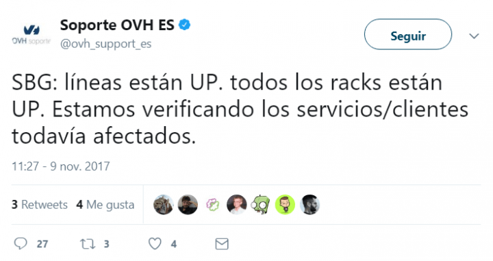 Imagen - Miles de webs están caídas por un fallo en OVH