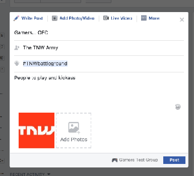 Imagen - Facebook permitiría buscar compañeros para videojuegos