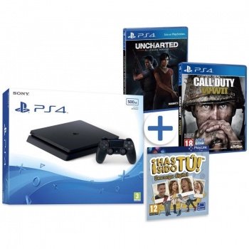 Imagen - Oferta del Cyber Monday: PlayStation 4 con Uncharted y Call of Duty WWII por 239 euros