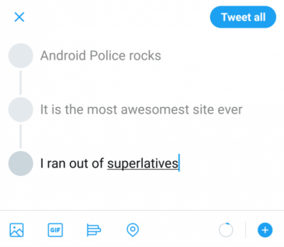 Imagen - Twitter ya permite crear hilos de varios tweets encadenados