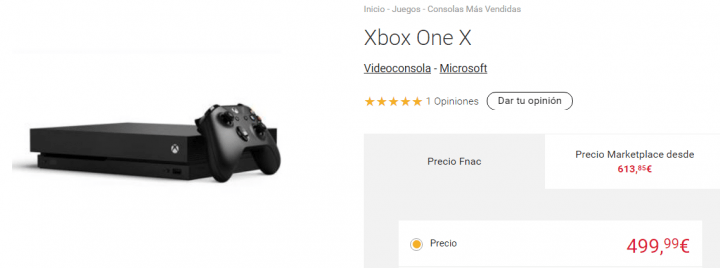 Imagen - Dónde comprar la Xbox One X