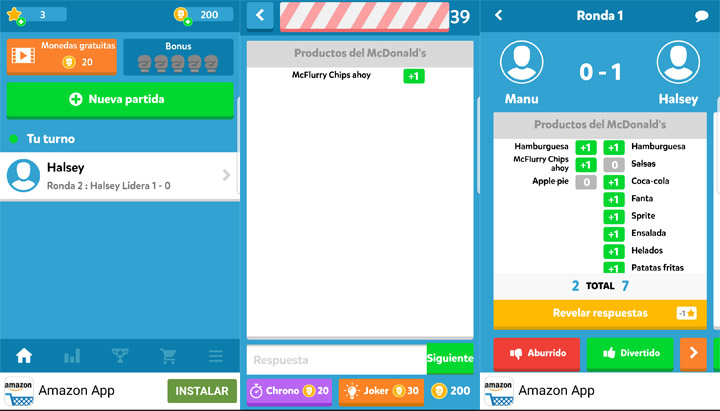 Imagen - Descarga Fight List para Android o iPhone, el &quot;Scattergories&quot; de moda