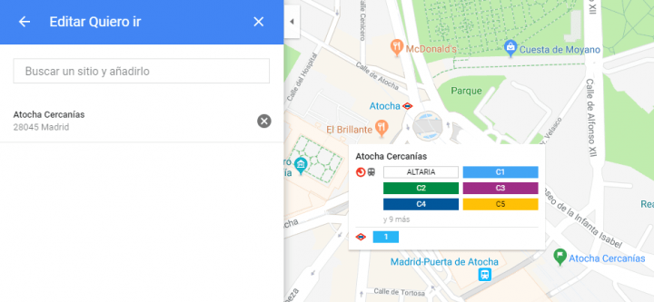 Imagen - Las listas de Google Maps llegan a ordenadores