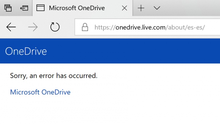 Imagen - OneDrive est&aacute; ca&iacute;do a nivel mundial