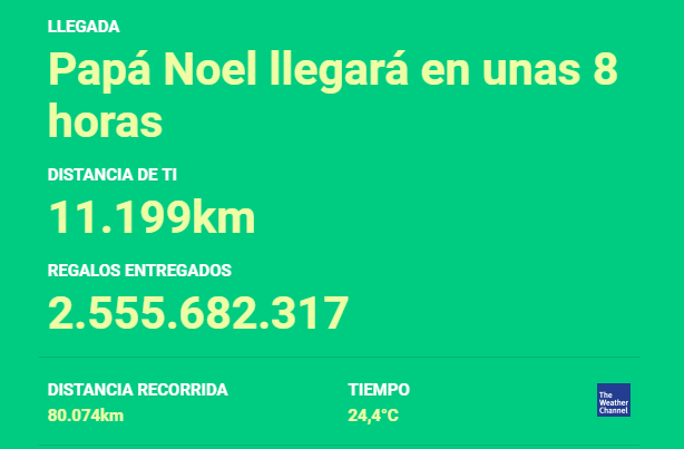 Imagen - Sigue a Pap&aacute; Noel a trav&eacute;s de Google Maps