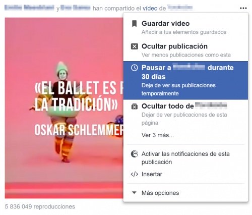 Imagen - Snooze de Facebook es oficial: silencia a tus amigos sin bloquearlos