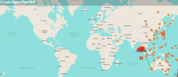 Imagen - Sigue a Pap&aacute; Noel a trav&eacute;s de Google Maps