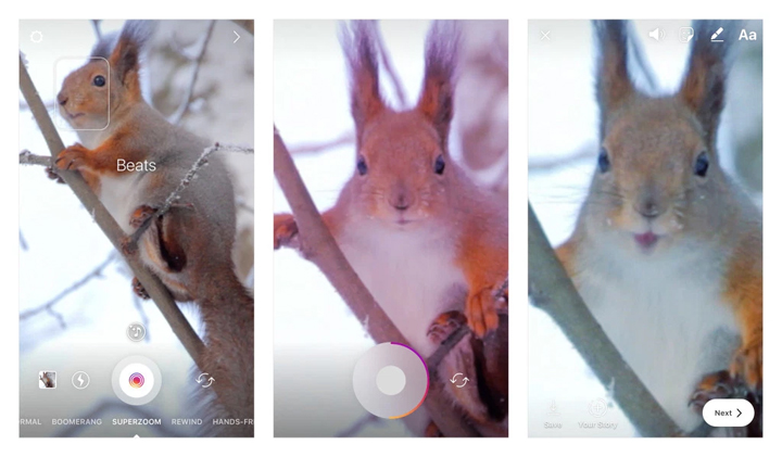 Imagen - Instagram añade nuevos filtros, stickers y efectos de Superzoom por Navidad