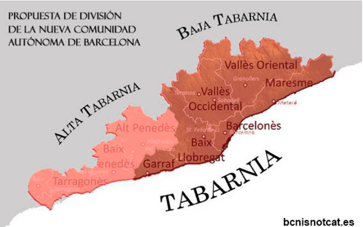 Imagen - ¿Qué es Tabarnia?, el concepto nacido en las redes sociales