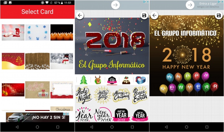 Imagen - 7 apps con tarjetas de Año Nuevo