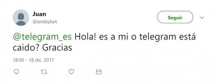 Imagen - Telegram est&aacute; ca&iacute;do para muchos usuarios