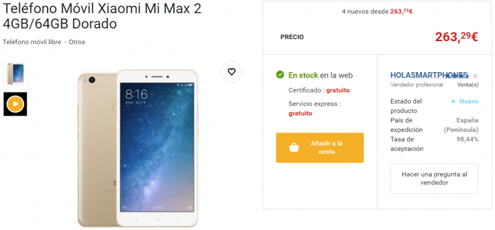 Imagen - 7 tiendas dónde comprar el Xiaomi Mi Max 2