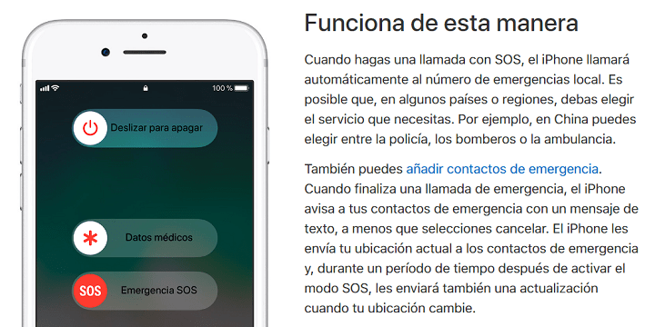 Imagen - Cuidado con el bulo del botón SOS del iPhone que envía tu posición a una comisaría