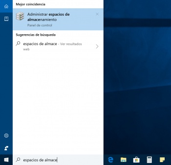 Imagen - C&oacute;mo usar los "espacios de almacenamiento" en Windows 10