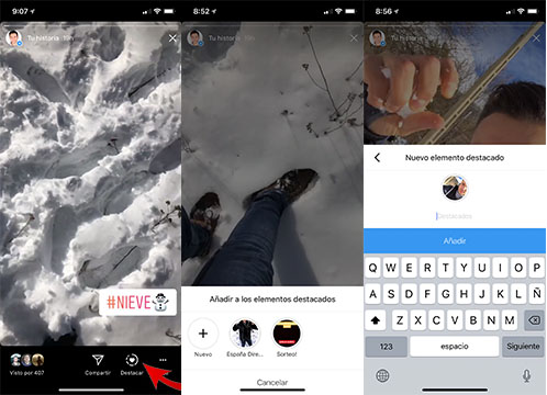 Imagen - Cómo destacar Instagram Stories