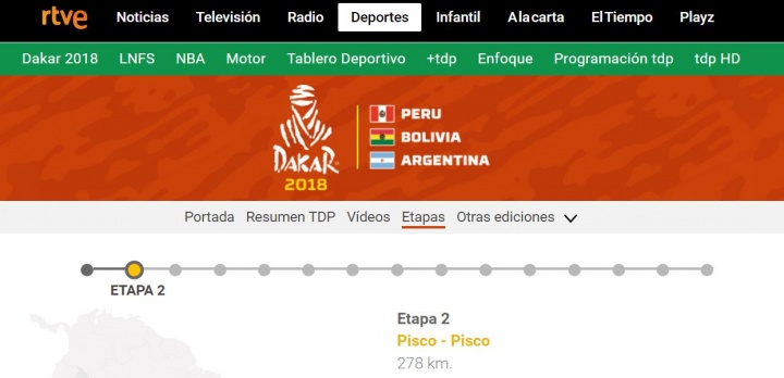 Imagen - C&oacute;mo seguir el Rally Dakar 2018 por Internet