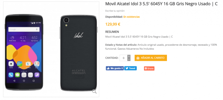 Imagen - D&oacute;nde comprar el Alcatel Idol 3