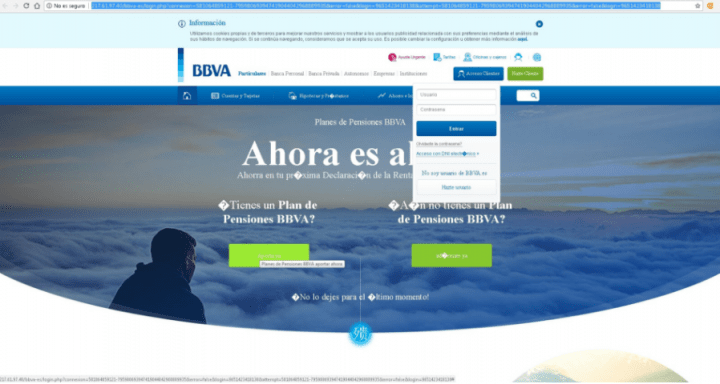 Imagen - Cuidado con el email de "Suspensión: Error de sesión" del BBVA