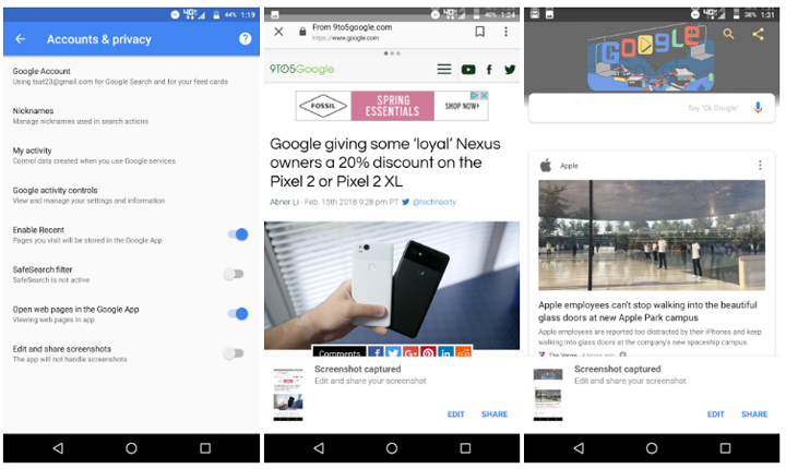 Imagen - Android permitirá editar y compartir capturas de pantalla